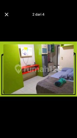 Apartemen 1 Kamar Tidur Furnished Butuh Minim Renovasi