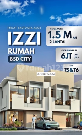 Cluster Izzi Bsd City Terbaru 1Man Aja Tanpa Dp Dekat Kampus Mall Cluster Izzi Bsd City Terbaru 1Man Aja Tanpa Dp Dekat Kampus Mall