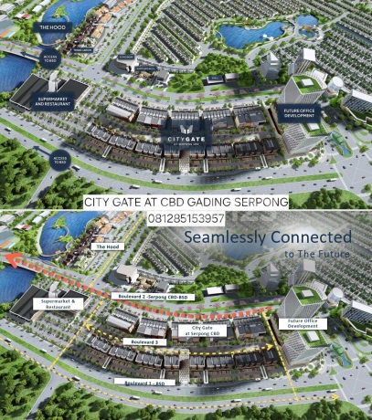Launching Now! Commercial Hub City Gate At Cbd Gading Serpong By Summarecon