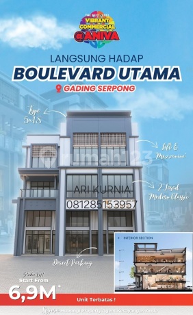 Grand Aniva Studio Loft Gading Serpong 5X18 4Lt Luxury Commercial Grand Aniva Studio Loft Gading Serpong 5X18 4Lt Luxury Commercial