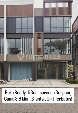 Ready Stock! Ruko City Hub on Boulevard Gading Serpong 3.5