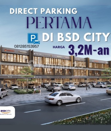 Just Pay 100M! The Exquis Latest Ruko in BSD City 3.2M Facing Boulevard!