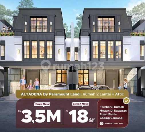 Now Tax Free! Ready to Occupancy Dec 2026 Altadena Residences Gading Serpong Super Affordable!! Now Tax Free! Ready to Occupancy Dec 2026 Altadena Residences Gading Serpong Super Affordable!!