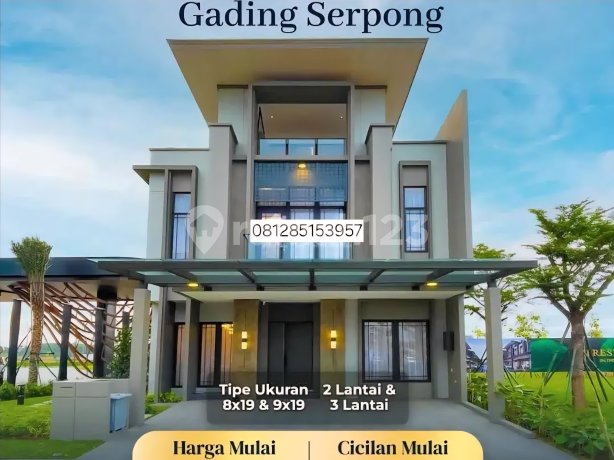 New House Grand Pasadena Village Gading Serpong 9X19 3 Floors New House Grand Pasadena Village Gading Serpong 9X19 3 Floors