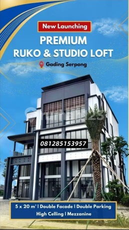 Studio Loft Pasadena North Square 2 di Boulevard Gading Serpong & Diapit Super Anchor Tenant