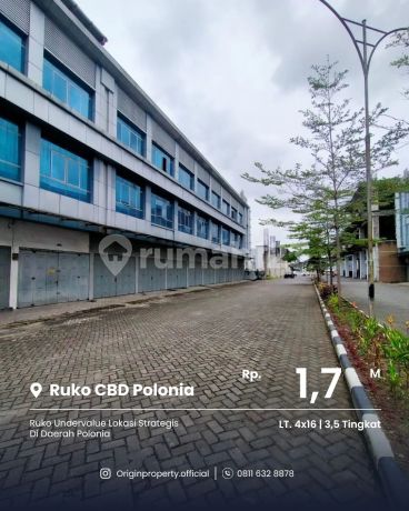 Dijual Cepat Ruko Komplek Cbd Polonia Jalan Padang Golf Siap Huni