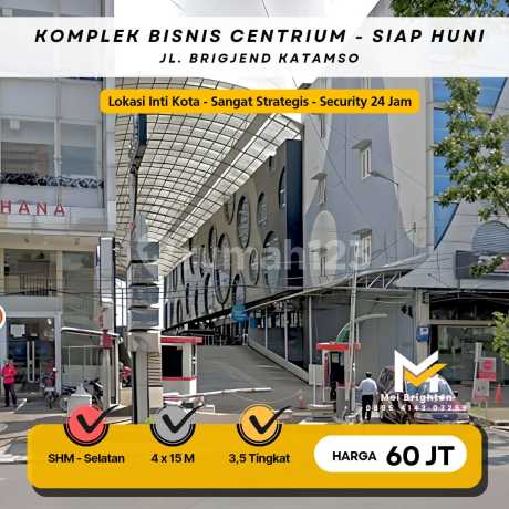 Disewakan RukoBisnisKomplek Centrium JL.BrigjendKatamso Siaphuni Disewakan RukoBisnisKomplek Centrium JL.BrigjendKatamso Siaphuni