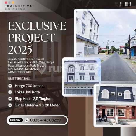 1 Unit Terakhir Rumah Baru Abadi Residence Jl.Abadi - Bhayangkara