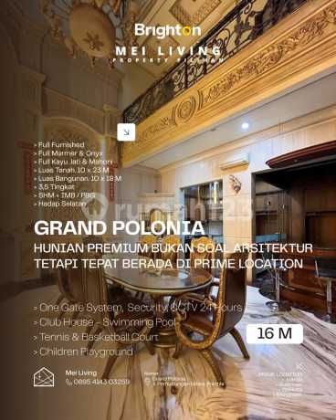 Perumahan Grand Polonia Prime Location Full Furnished Mewah Perumahan Grand Polonia Prime Location Full Furnished Mewah