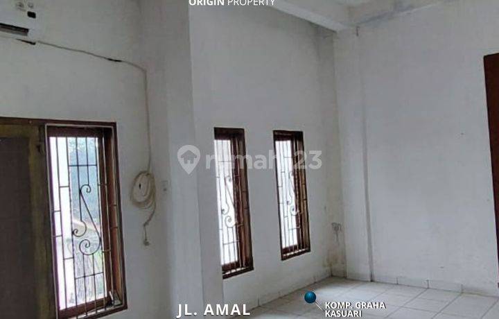 Dijual Murah Rumah 3 Tingkat Komplek Graha Kasuari Jalan Amal