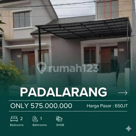 Rumah Siap Huni Harga Dibawah Pasaran di Kotabali Padalarang