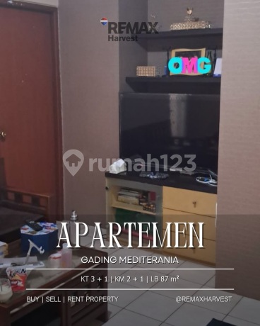 Apartemen Furnished 4 Br Gading Mediterania Apartemen Furnished 4 Br Gading Mediterania