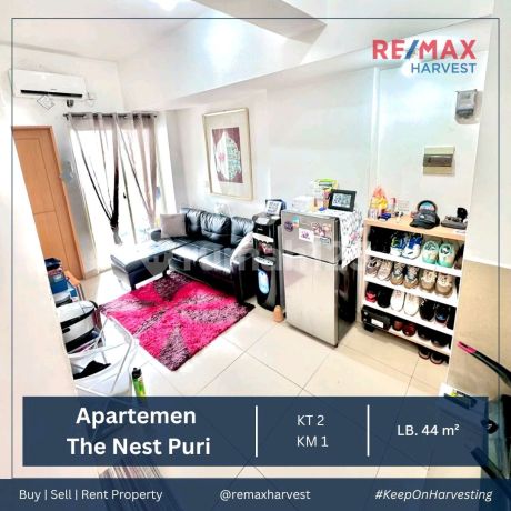 Dijual The NEST Apartemen 2 Kamar Tidur Furnished Dijual The NEST Apartemen 2 Kamar Tidur Furnished