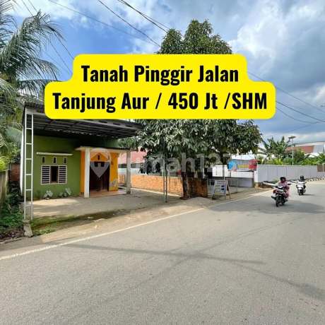 Land adjacent to asphalt road JL Tanjung Barangan SHM