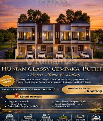 Luxury House Behind Yarsi Cempaka Putih
