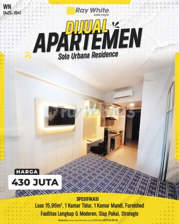 Apartemen Solo Urbana Furnished Harga Murah Dekat Kampus Uns