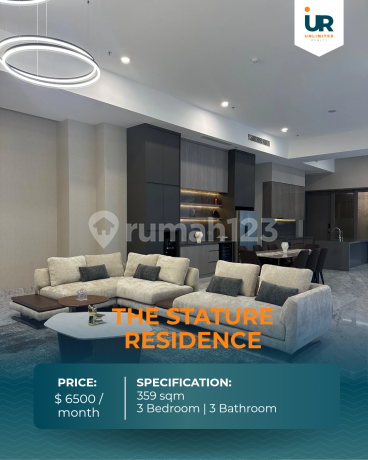 Disewakan Apartemen 3 Kamar Tidur Furnished Bagus dan Siap Huni Disewakan Apartemen 3 Kamar Tidur Furnished Bagus dan Siap Huni