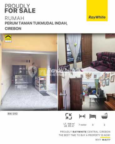 Jual Rumah di Dalam Perumahan Tukmudal Indah, Sumber, Cirebon