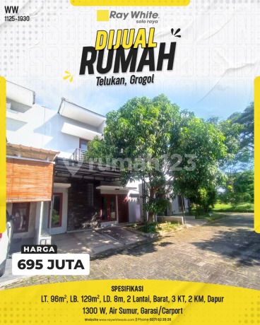 Rumah 2 Lantai Modern Minimalis di Grogol Green Garden Sukoharjo Rumah 2 Lantai Modern Minimalis di Grogol Green Garden Sukoharjo