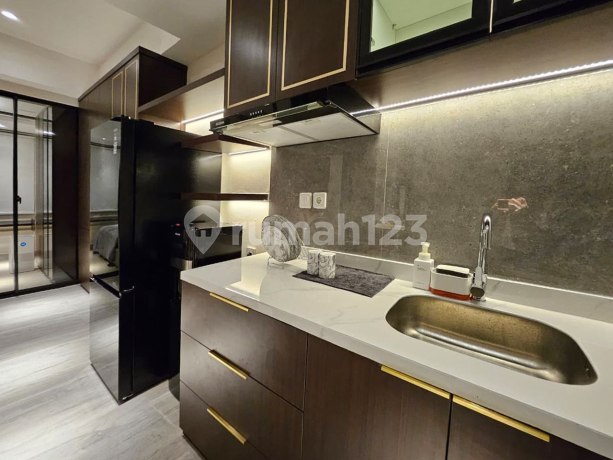 Apartemen Collins Boulevard, Tower Hyde, 1 Bedroom, 36 M2, Furnished, di Serpong Utara, Tangerang Selatan