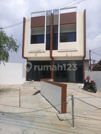 For Sale New 2-Story Shop House Ready to Occupy on Pemda Bogor Main Road
