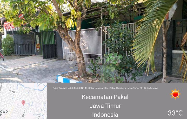 DIJUAL RUMAH di Perumahan Griya Benowo Indah, Benowo-Surabaya