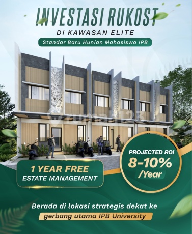 Investment in IPB Bogor Student Boarding HousePotential Income of Hundreds of Millions Per Year