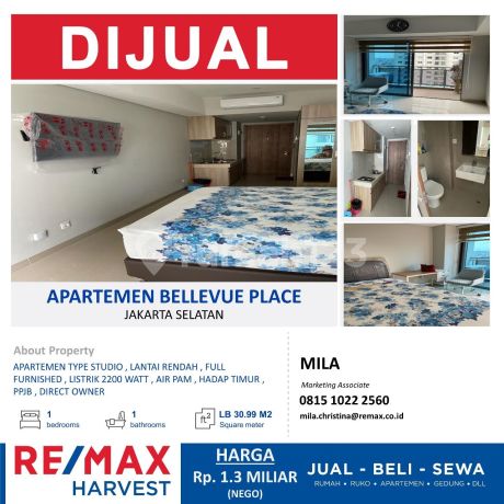 Apartemen di Area Perkantoran dijual Murah