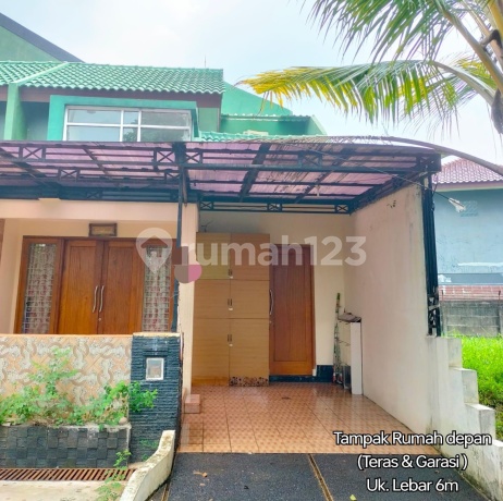 Rumah Hoek 2 Lantai di Mahagoni Park Bintaro Jaya Tol Parigi