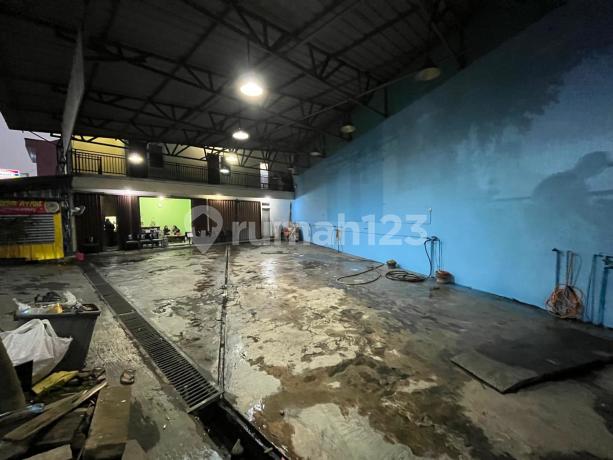 Lokasi Emas! Harga Masih Nego! Ruko Hook Bekas Usaha Cucian Mobil Lebar 15 Meter Strategis Disimpang 3 Jalan Maharta Raya Pondok Kacang Pondok Aren Tangerang