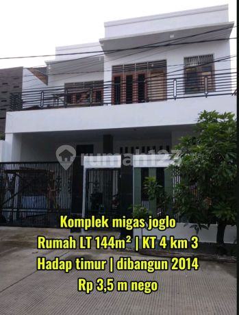Rumah Siap Huni Dalam Komplek Migas Dekat Kantor Kelurahan Joglo Jakarta Barat