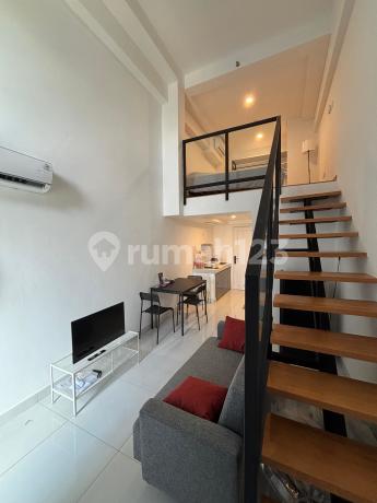 Disewa Cepat Apartemen Kingland Avenue Tipe Loft Full Furnished Di Jalan Serpong Raya