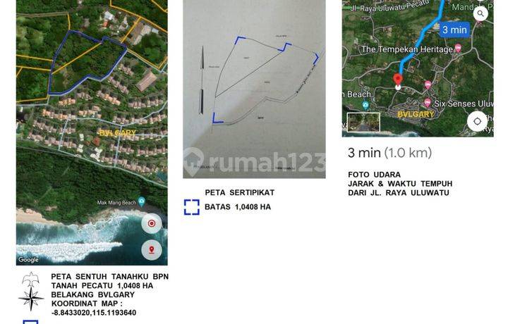 Tanah dijual lokasi premium at ungasan