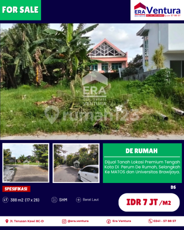 Dijual Tanah Lokasi Premium Tengah Kota Di Perum De Rumah Dijual Tanah Lokasi Premium Tengah Kota Di Perum De Rumah