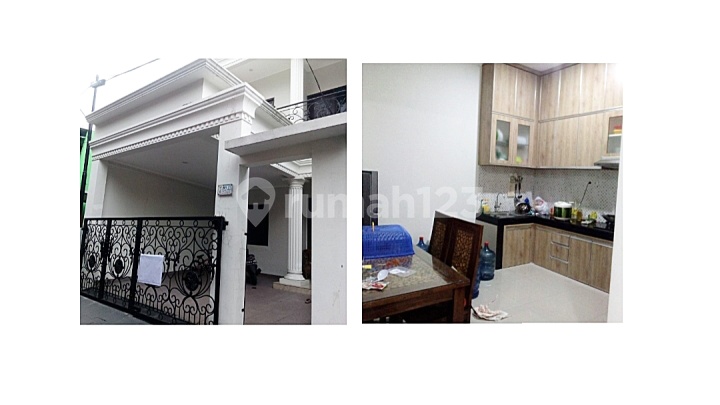 Rumah Clasic Cantik 2 LT 4 KT di Taman Malaka Pondok Kelapa