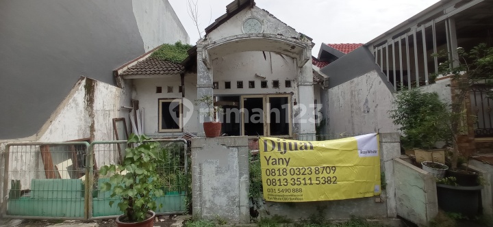 DiBawah Harga Pasaaarr!! Rumah Hitung Tanah Perum Taman Pondok Jati,Selangkah ke Surabaya