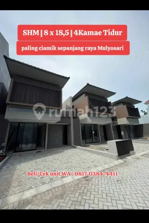 Rumah Dijual 3,8m Central Park Mulyosari Siap Huni Surabaya