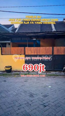 Rumah Dijual Bu Dkt Upn Surabaya Timur 690Jt Nego Siap Huni Rumah Dijual Bu Dkt Upn Surabaya Timur 690Jt Nego Siap Huni