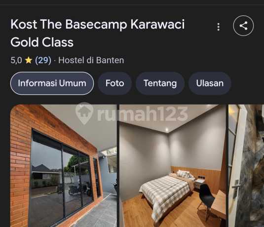 For Sale House, Permata Villa, KARAWACI (BOARDING UNIT)