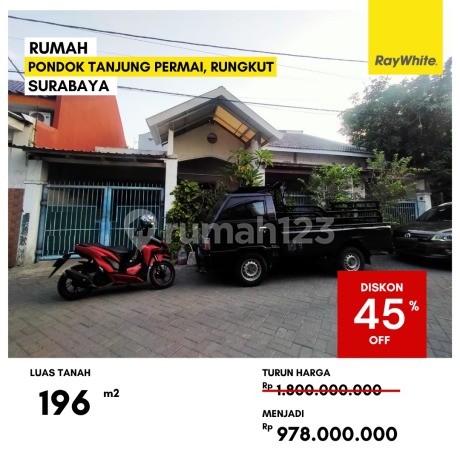 Dijual Rumah Lelang di Pondok Tanjung Permai Rungkut Surabaya Dijual Rumah Lelang di Pondok Tanjung Permai Rungkut Surabaya