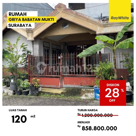 Dijual Rumah Lelang di Griya Babatan Mukti Surabaya Dijual Rumah Lelang di Griya Babatan Mukti Surabaya