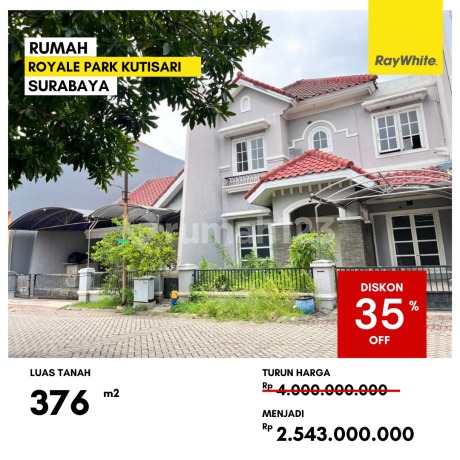 Dijual Rumah Lelang di Royal Park Kutisari Surabaya
