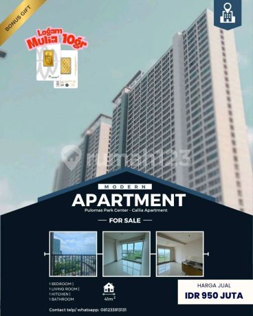 Dijual Apartemen Callia Pulomas Park Center Jakarta Timur Dijual Apartemen Callia Pulomas Park Center Jakarta Timur