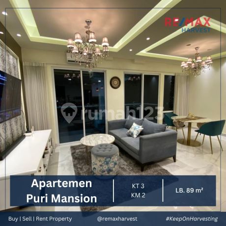 Dijual Apartemen Puri Mansion Furnished