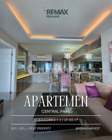 Disewakan Apartemen Central Park 3 Br Disewakan Apartemen Central Park 3 Br