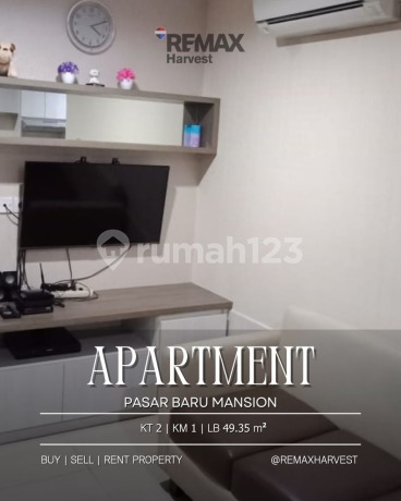Dijual Apartemen Pasar Baru Mansion Furnished