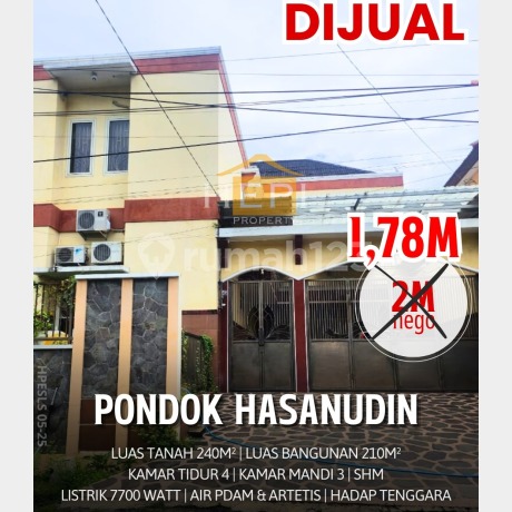 Rumah 2 lantai ada garasi Pondok Hasanudin Semarang Utara Rumah 2 lantai ada garasi Pondok Hasanudin Semarang Utara