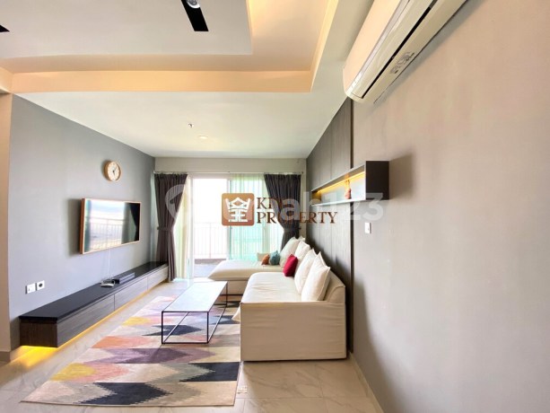 Hunian Diatas Mall Full View Laut Dengan Furnished Mewah Elegan Unit Condo 3br Hook Green Bay Pluit