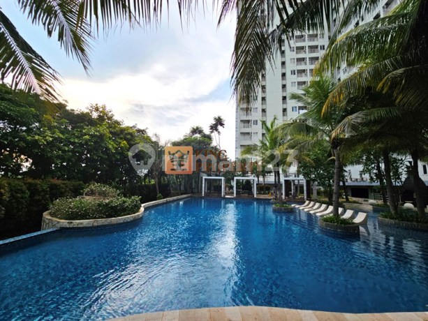 Dekat MetroTV, RS JEC, Dijual 2 Bedroom Apartemen Metro Park Residences Kebon Jeruk Unfurnish, Lokasi Premium Dekat Tol  Fasilitas Gym, Kolam Renang, Minimarket, ATM