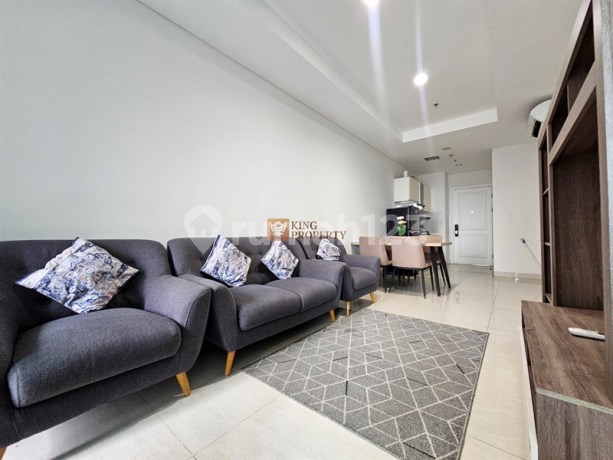 5 Menit Central Park Mall Neo Soho Capital APL Tower, Disewakan 2BR Condominium Grand Madison Modern Minimalist Homey, Fasilitas Kolam Renang, Jacuzzi, Pool Lounge, Sauna, Gym